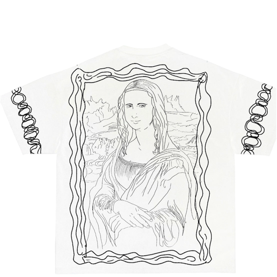 The Monalisa Bw White