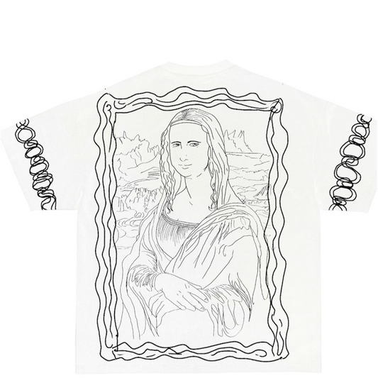 The Monalisa Bw White